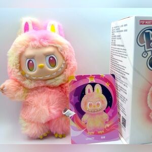 POP MART Labubu Loyalty – Big Into Energy Series Plush w/ Box & Card🐰💜